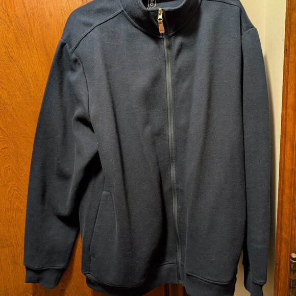 George Blue Zip-Up - Picture 1 of 3